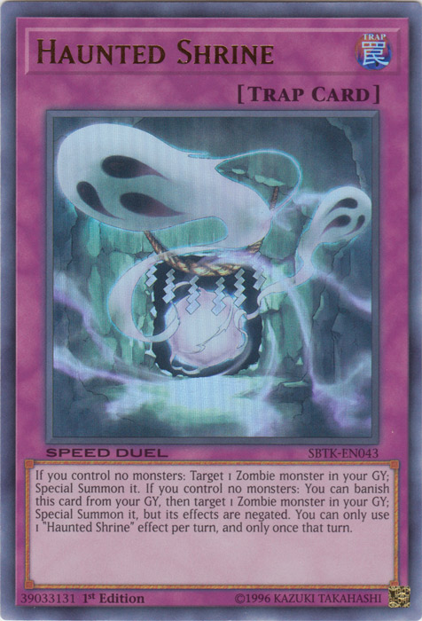 Haunted Shrine [SBTK-EN043] Ultra Rare | Odin's Place