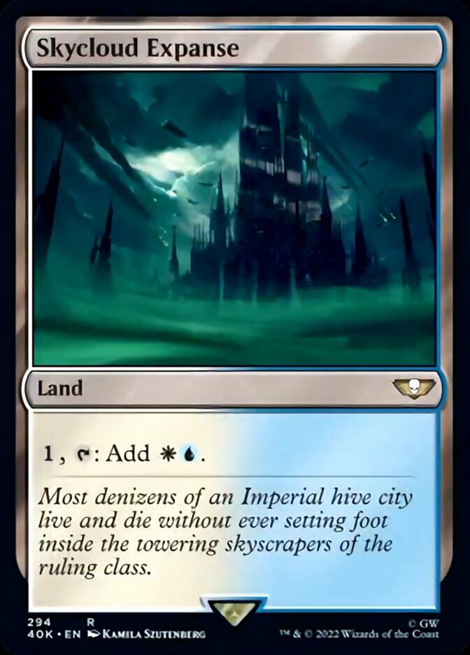 Skycloud Expanse (Surge Foil) [Warhammer 40,000] | Odin's Place