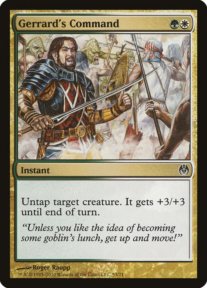 Gerrard's Command (53) [Duel Decks: Phyrexia vs. the Coalition] | Odin's Place