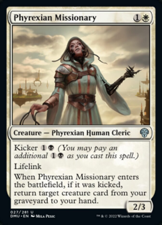 Phyrexian Missionary [Dominaria United] | Odin's Place