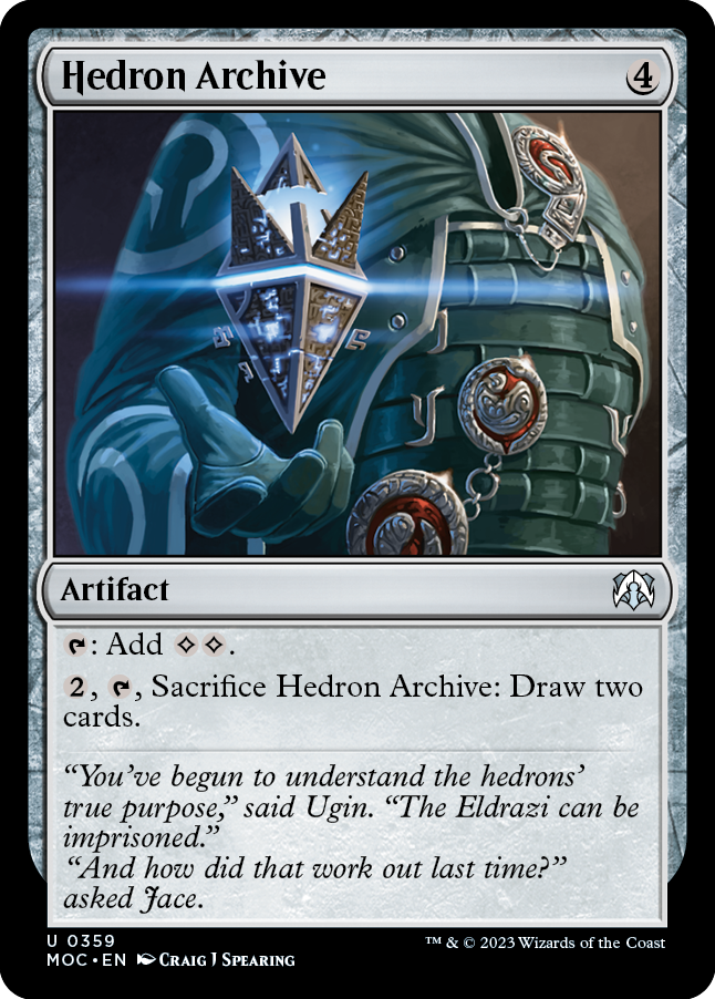 Hedron Archive [March of the Machine Commander] | Odin's Place