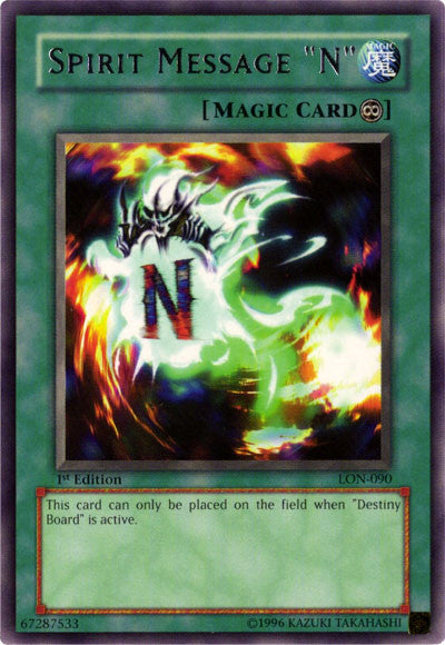 Spirit Message "N" [LON-090] Rare | Odin's Place