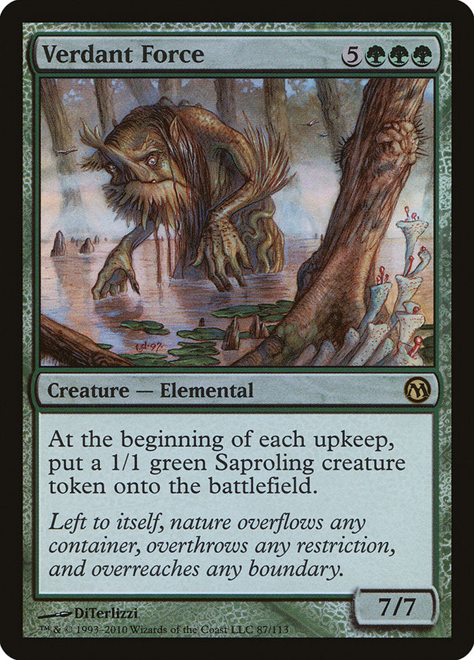 Verdant Force (87) [Duels of the Planeswalkers] | Odin's Place