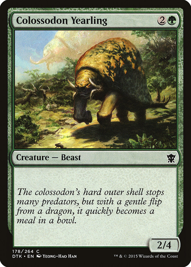 Colossodon Yearling (178) [Dragons of Tarkir] | Odin's Place