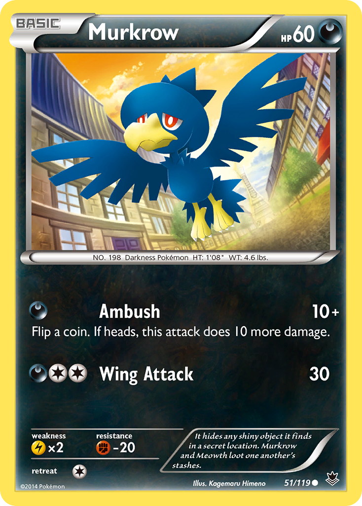 Murkrow (51/119) [XY: Phantom Forces] | Odin's Place