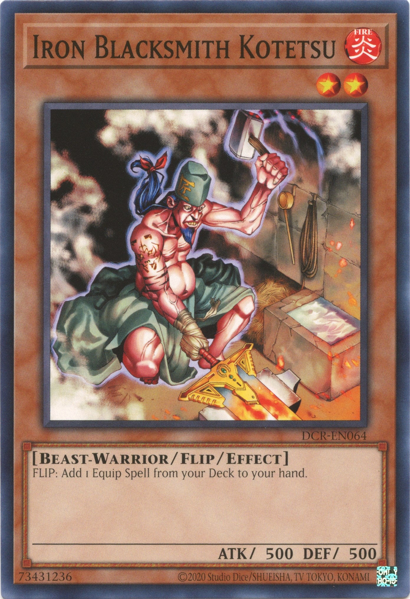 Iron Blacksmith Kotetsu (25th Anniversary) [DCR-EN064] Common | Odin's Place