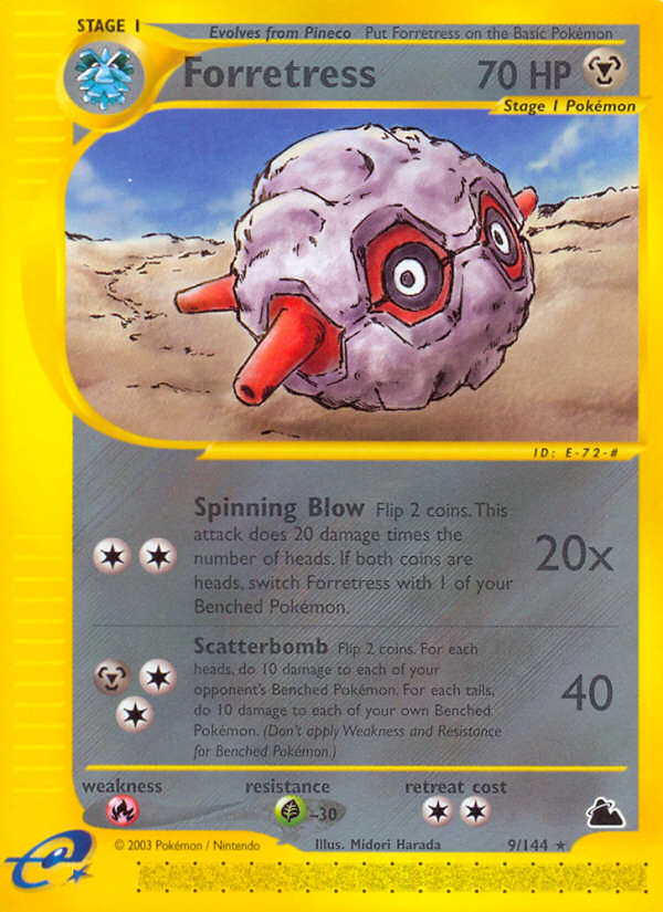 Forretress (9/144) [Skyridge] | Odin's Place