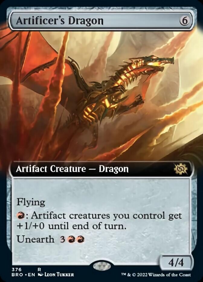 Artificer's Dragon (Extended Art) [The Brothers' War] | Odin's Place