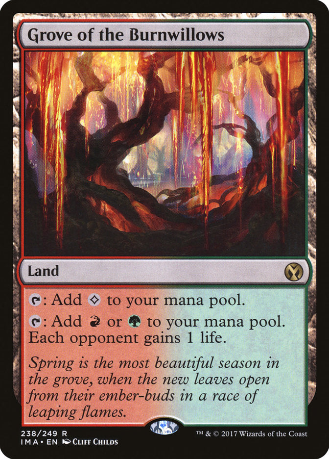 Grove of the Burnwillows (238) [Iconic Masters] | Odin's Place