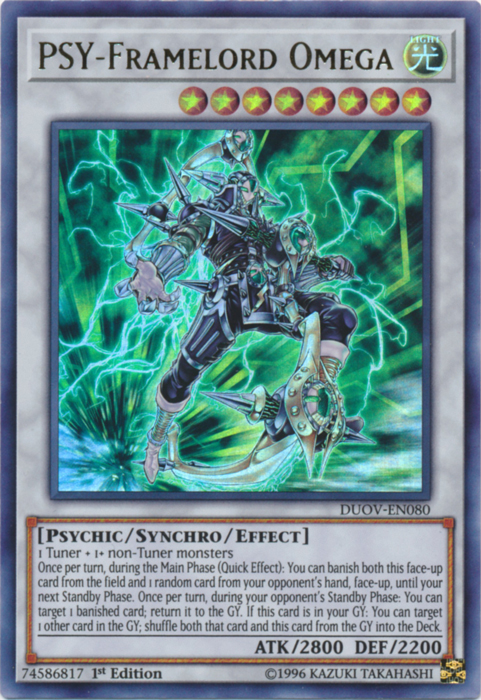 PSY-Framelord Omega [DUOV-EN080] Ultra Rare | Odin's Place