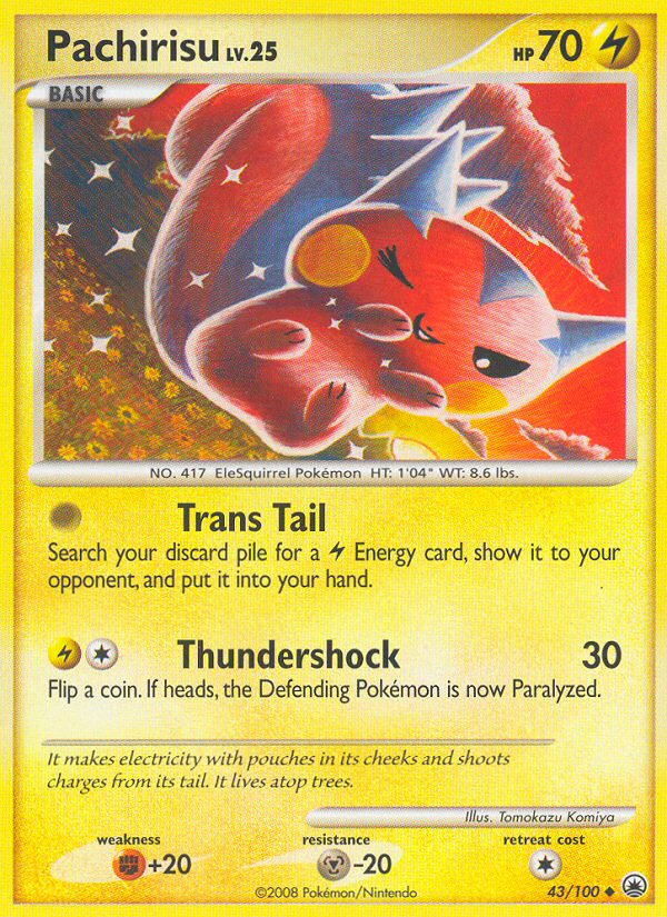 Pachirisu (43/100) [Diamond & Pearl: Majestic Dawn] | Odin's Place