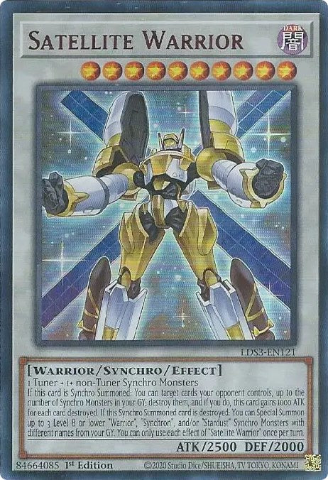 Satellite Warrior (Red) [LDS3-EN121] Ultra Rare | Odin's Place