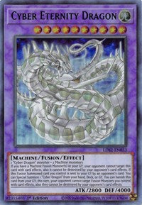Cyber Eternity Dragon (Green) [LDS2-EN033] Ultra Rare | Odin's Place