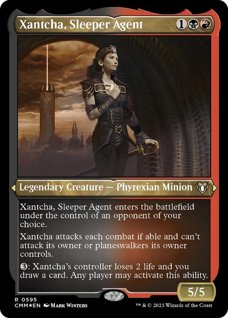 Xantcha, Sleeper Agent (Foil Etched) [Commander Masters] | Odin's Place