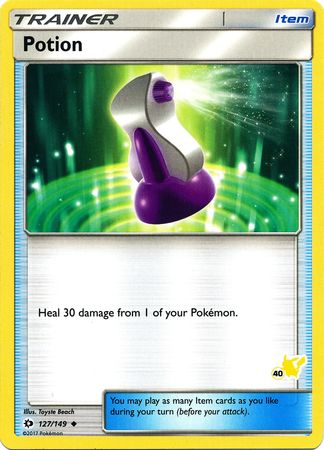 Potion (127/149) (Pikachu Stamp #40) [Battle Academy 2020] | Odin's Place