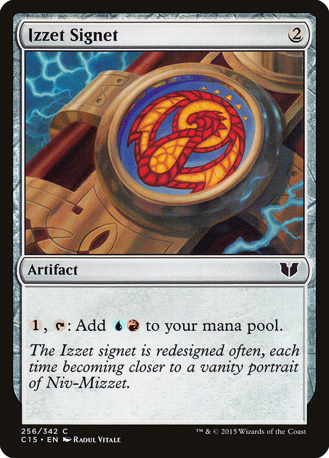 Izzet Signet (256) [Commander 2015] | Odin's Place