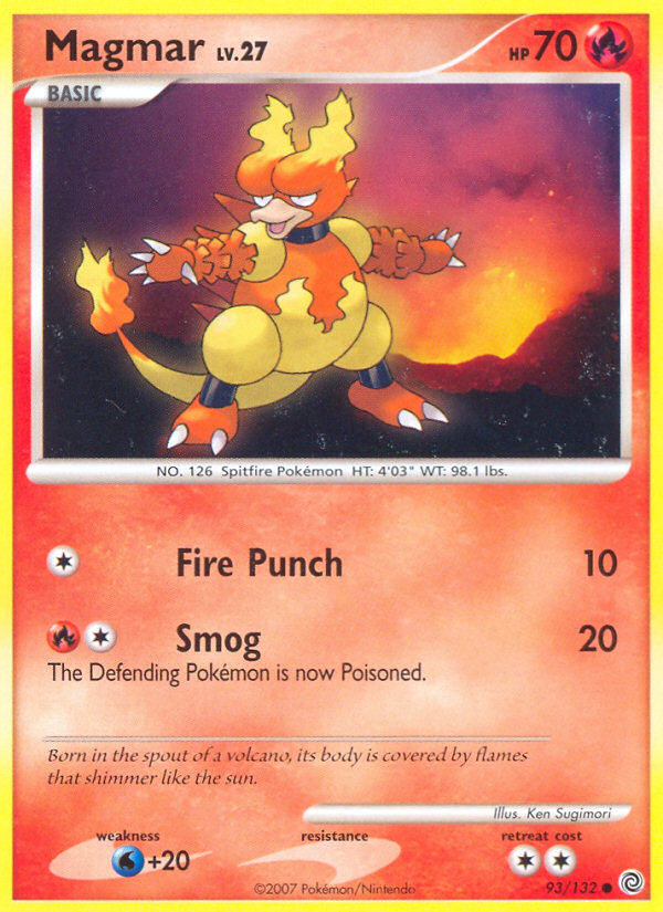 Magmar (93/132) [Diamond & Pearl: Secret Wonders] | Odin's Place