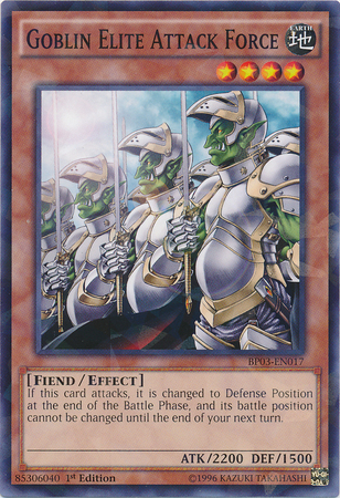 Goblin Elite Attack Force [BP03-EN017] Shatterfoil Rare | Odin's Place
