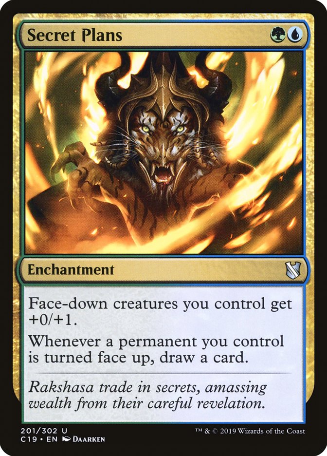Secret Plans [Commander 2019] | Odin's Place