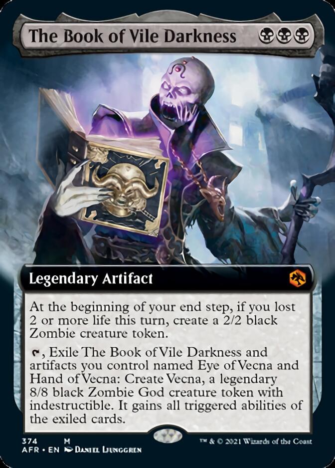 The Book of Vile Darkness (Extended Art) [Dungeons & Dragons: Adventures in the Forgotten Realms] | Odin's Place