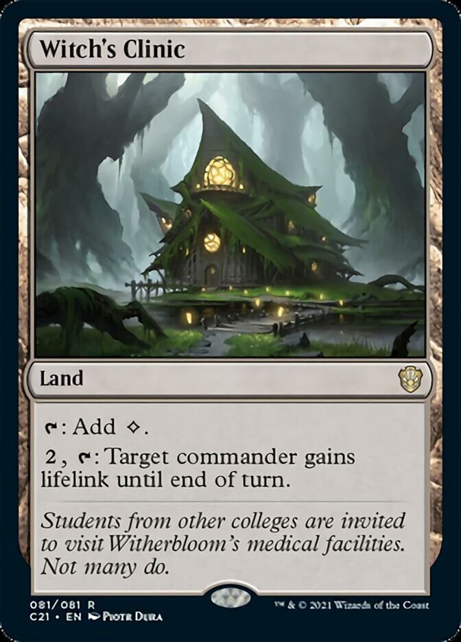 Witch's Clinic [Commander 2021] | Odin's Place