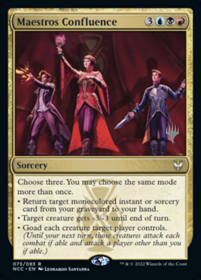 Maestros Confluence (Promo Pack) [Streets of New Capenna Commander Promos] | Odin's Place