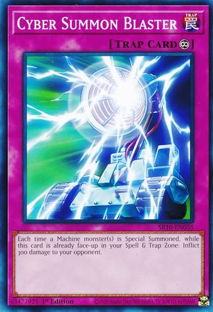 Cyber Summon Blaster [SR10-EN035] Common | Odin's Place