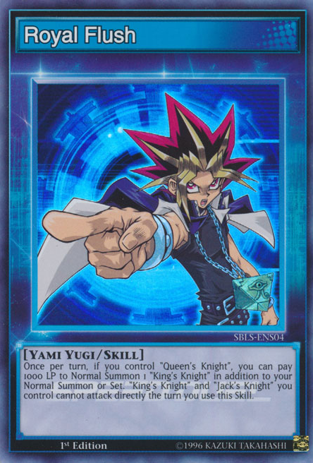 Royal Flush [SBLS-ENS04] Super Rare | Odin's Place