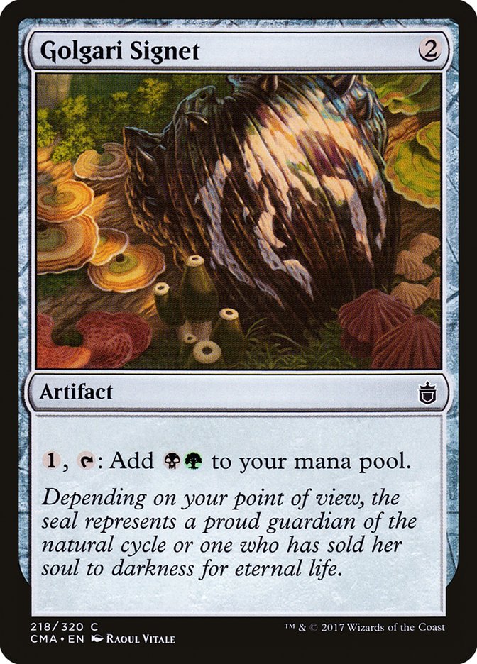Golgari Signet (218) [Commander Anthology] | Odin's Place