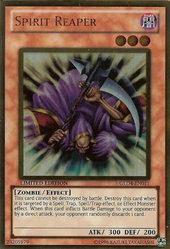 Spirit Reaper [GLD4-EN011] Gold Rare | Odin's Place
