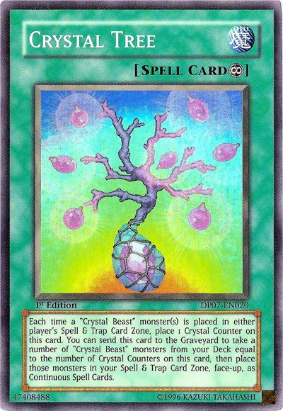 Crystal Tree [DP07-EN020] Super Rare | Odin's Place