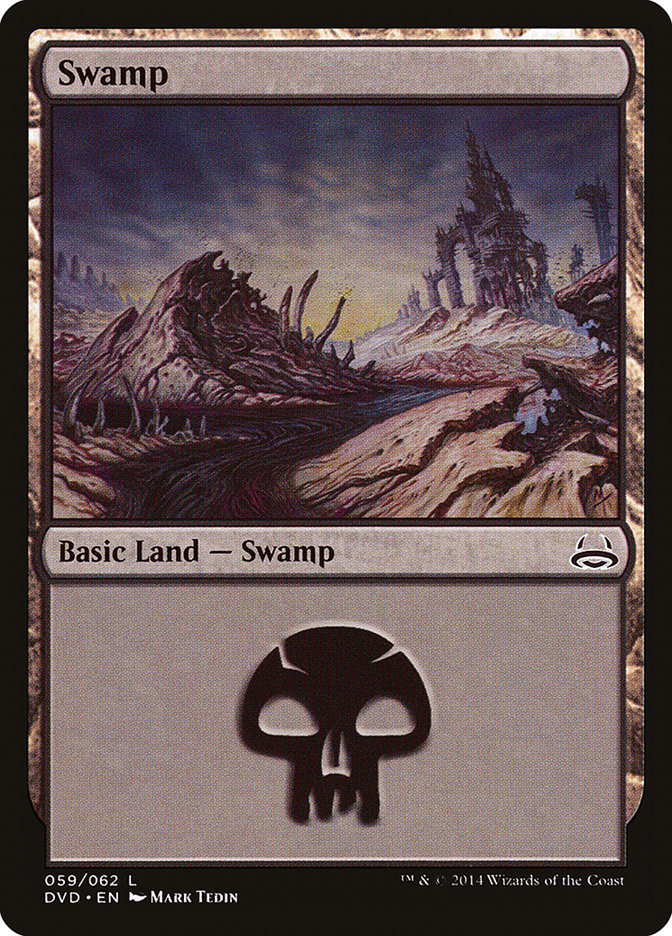 Swamp (59) (Divine vs. Demonic) [Duel Decks Anthology] | Odin's Place