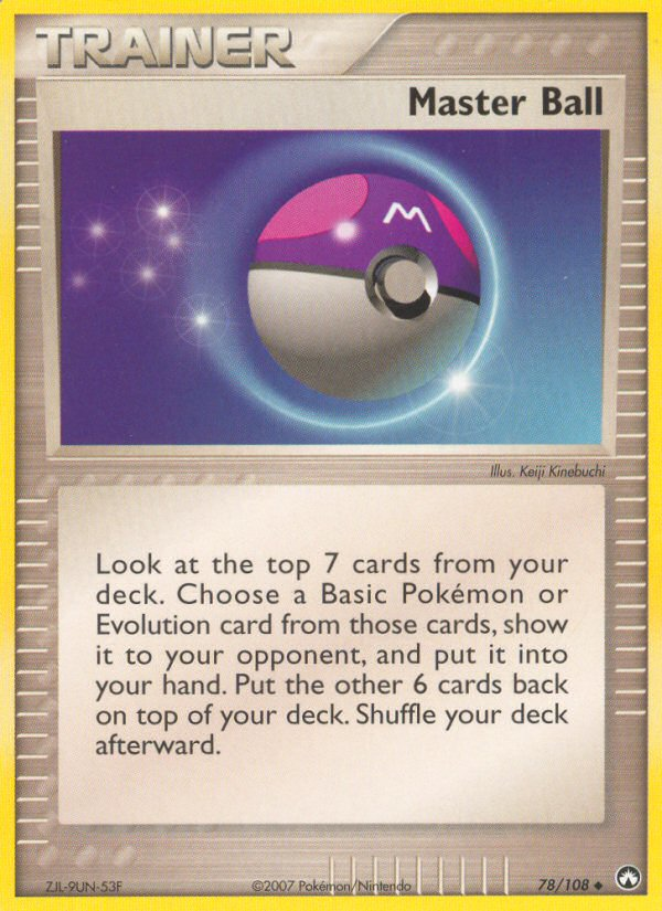Master Ball (78/108) [EX: Power Keepers] | Odin's Place