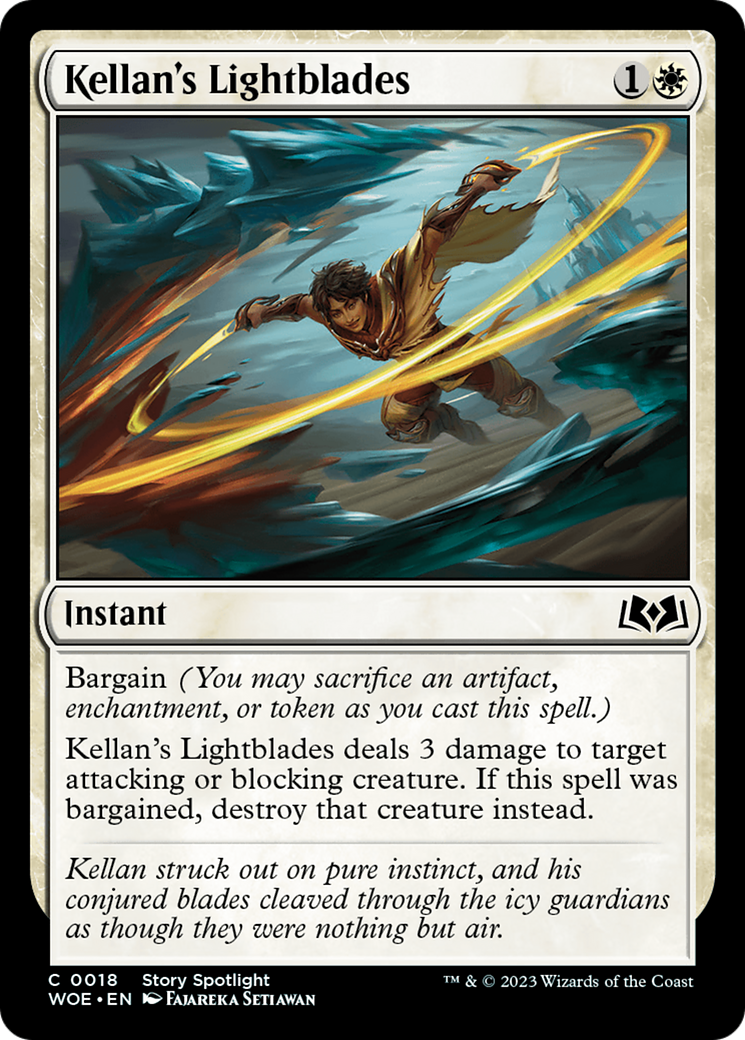 Kellan's Lightblades [Wilds of Eldraine] | Odin's Place