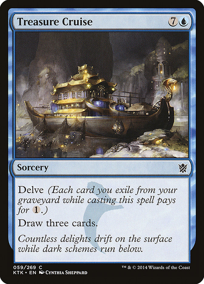 Treasure Cruise (59) [Khans of Tarkir] | Odin's Place