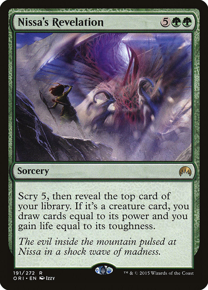Nissa's Revelation (191) [Magic Origins] | Odin's Place