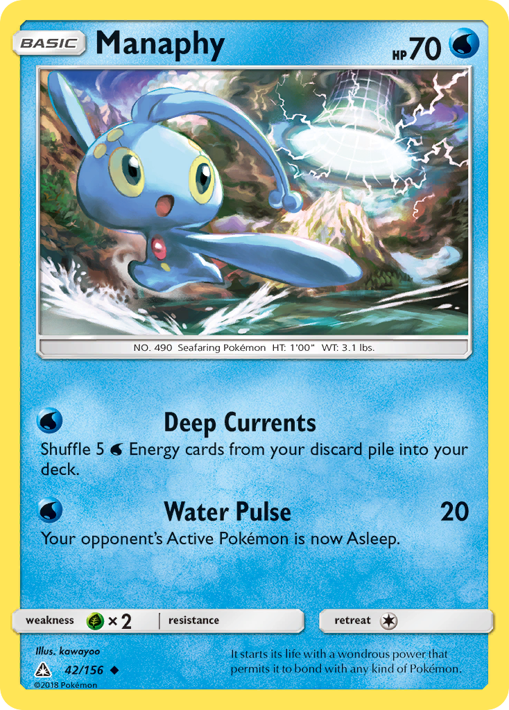 Manaphy (42/156) [Sun & Moon: Ultra Prism] | Odin's Place