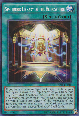 Spellbook Library of the Heliosphere [AP05-EN025] Common | Odin's Place