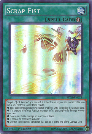Scrap Fist [SDSE-EN024] Super Rare | Odin's Place