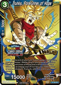Trunks, Forerunner of Hope (Championship Final 2019) (Finalist) (P-139) [Tournament Promotion Cards] | Odin's Place