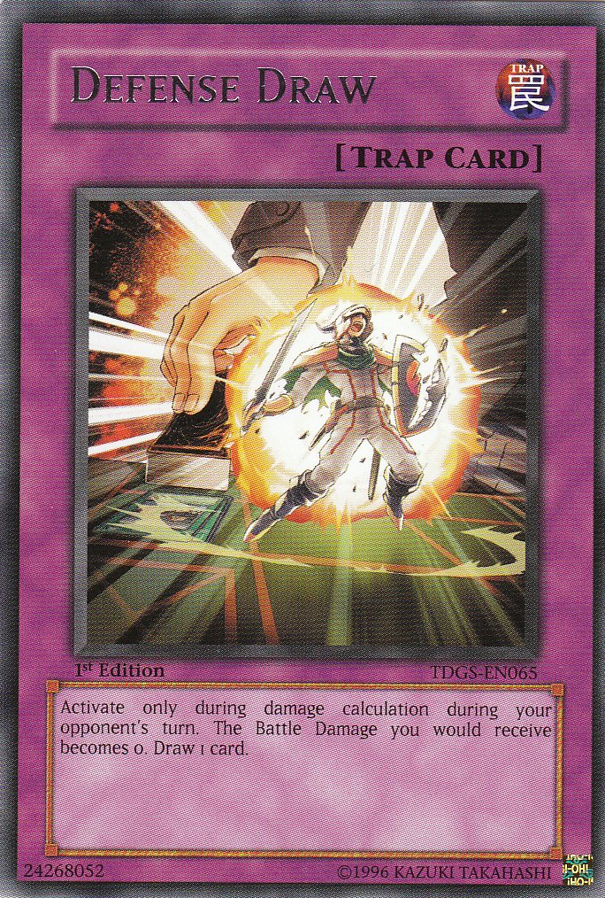 Defense Draw [TDGS-EN065] Rare | Odin's Place
