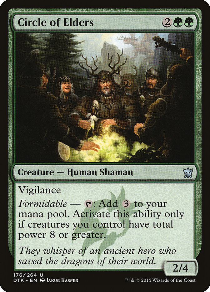Circle of Elders (176) [Dragons of Tarkir] | Odin's Place