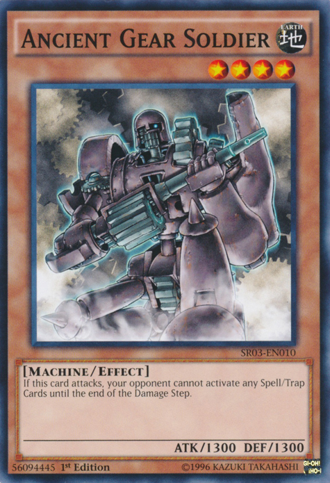 Ancient Gear Soldier [SR03-EN010] Common | Odin's Place