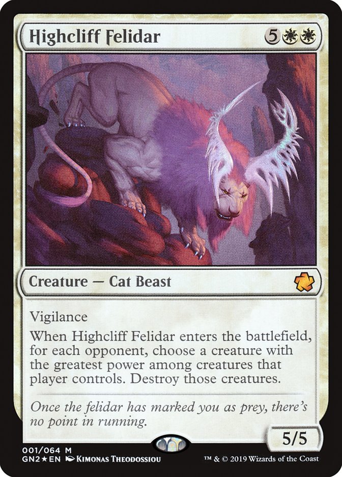 Highcliff Felidar [Game Night 2019] | Odin's Place