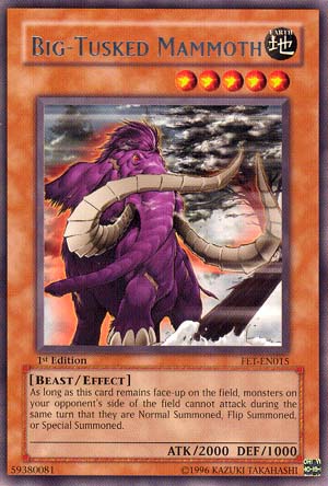 Big-Tusked Mammoth [FET-EN015] Rare | Odin's Place