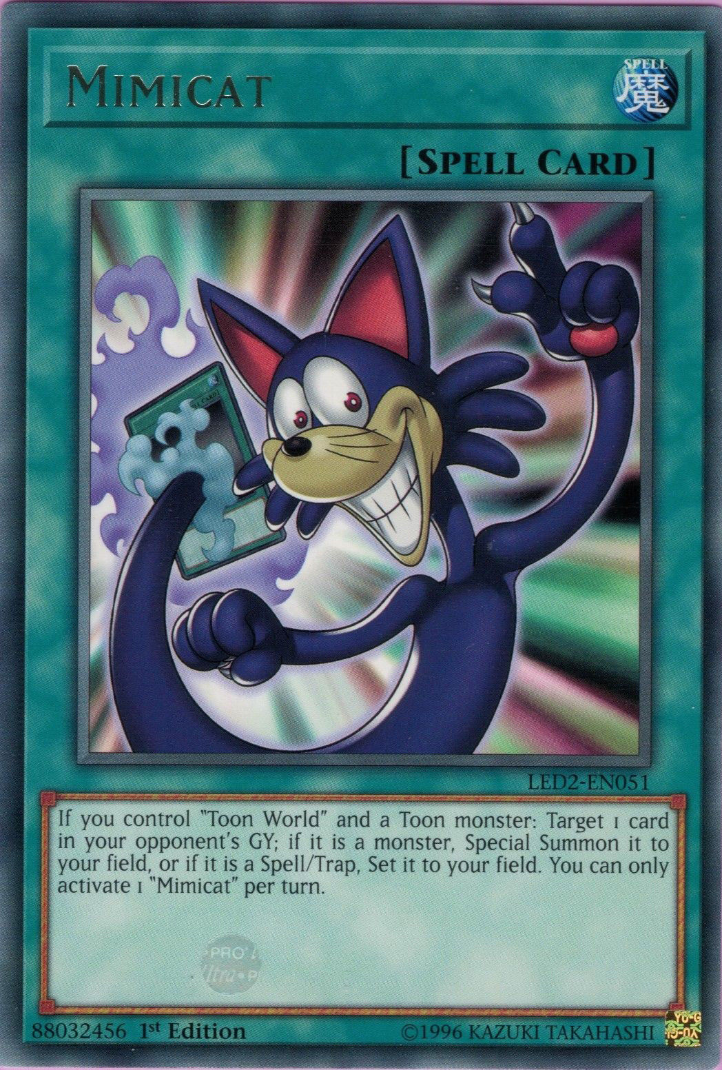 Mimicat [LED2-EN051] Rare | Odin's Place