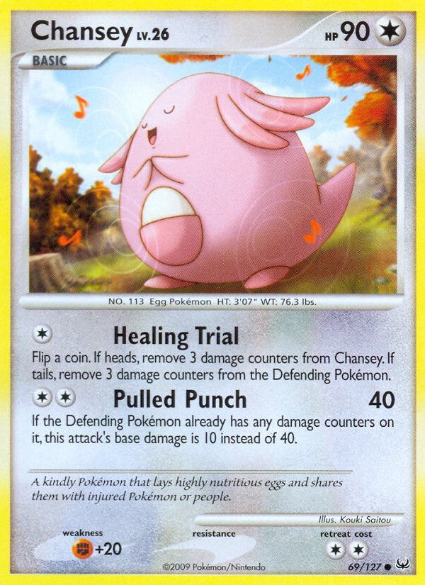 Chansey (69/127) [Platinum: Base Set] | Odin's Place