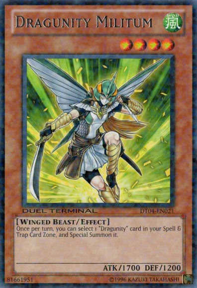 Dragunity Militum [DT04-EN021] Rare | Odin's Place