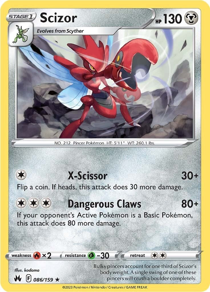 Scizor (086/159) [Sword & Shield: Crown Zenith] | Odin's Place
