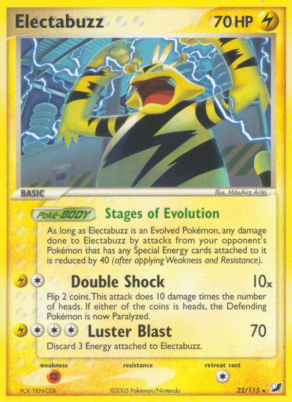 Electabuzz (22/115) [EX: Unseen Forces] | Odin's Place